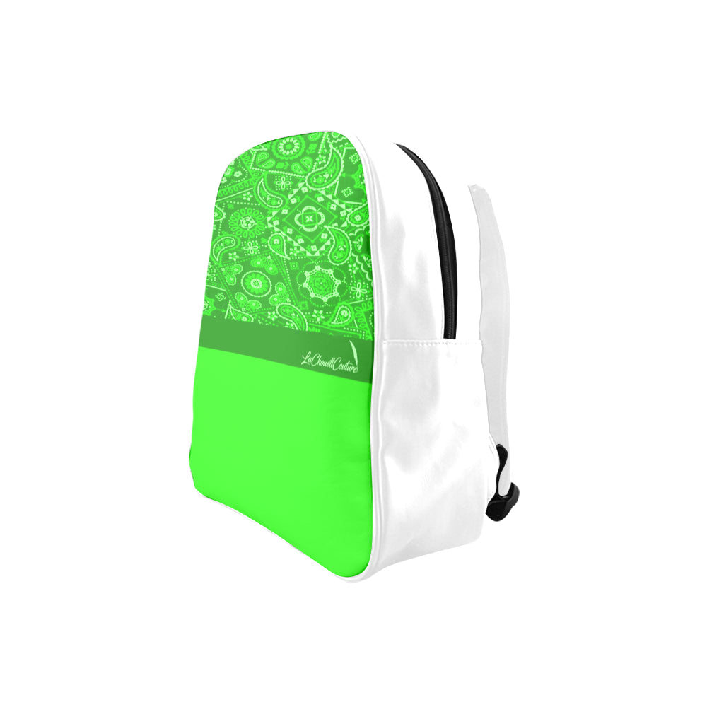 BANDANA VIRAL GREENFLUO School Backpack