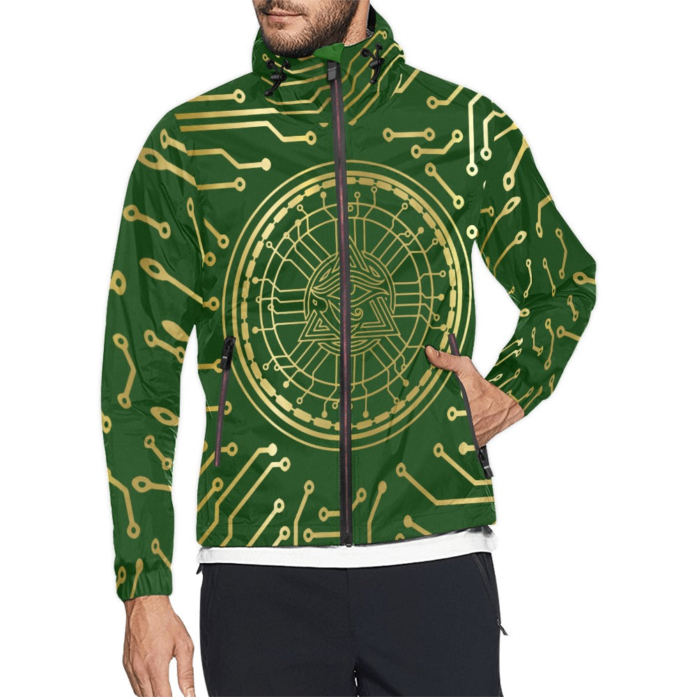 CRYPTO KMT Unisex All Over Print Windbreaker