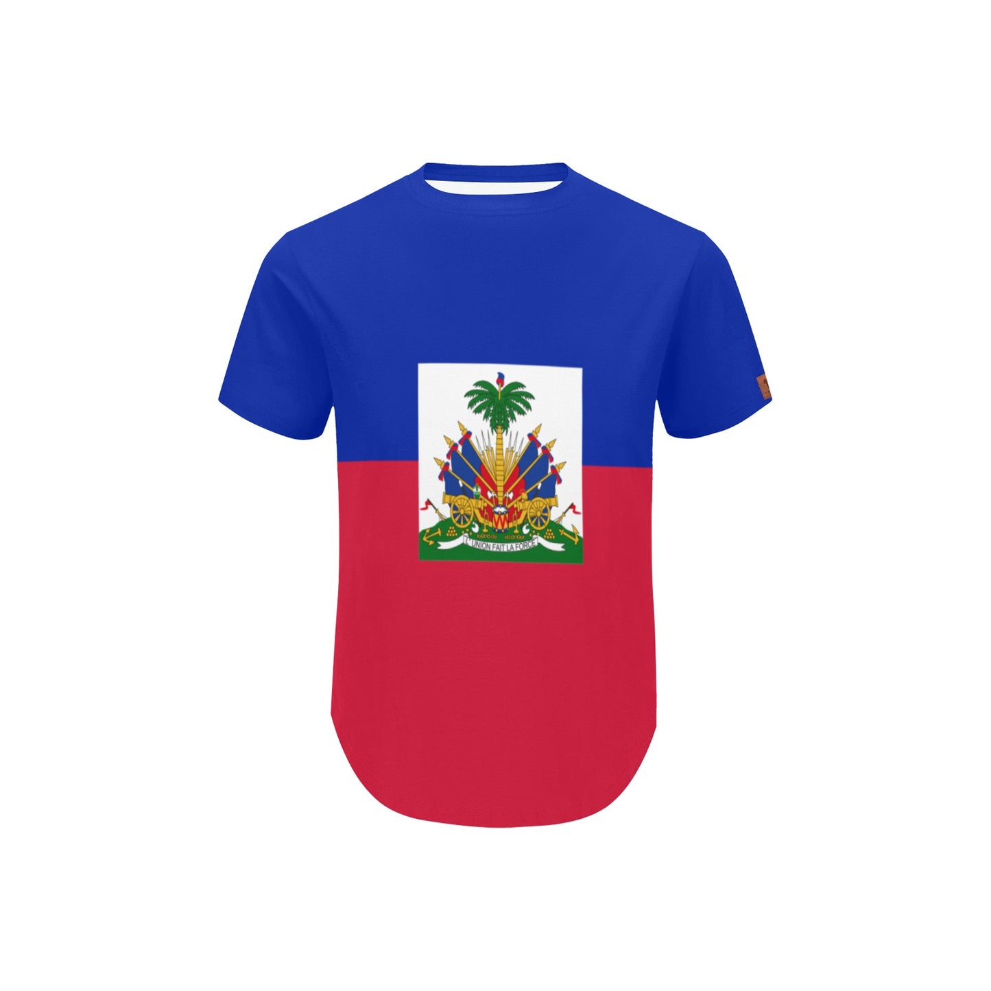 DIASPORA FR Curved Hem T-Shirt