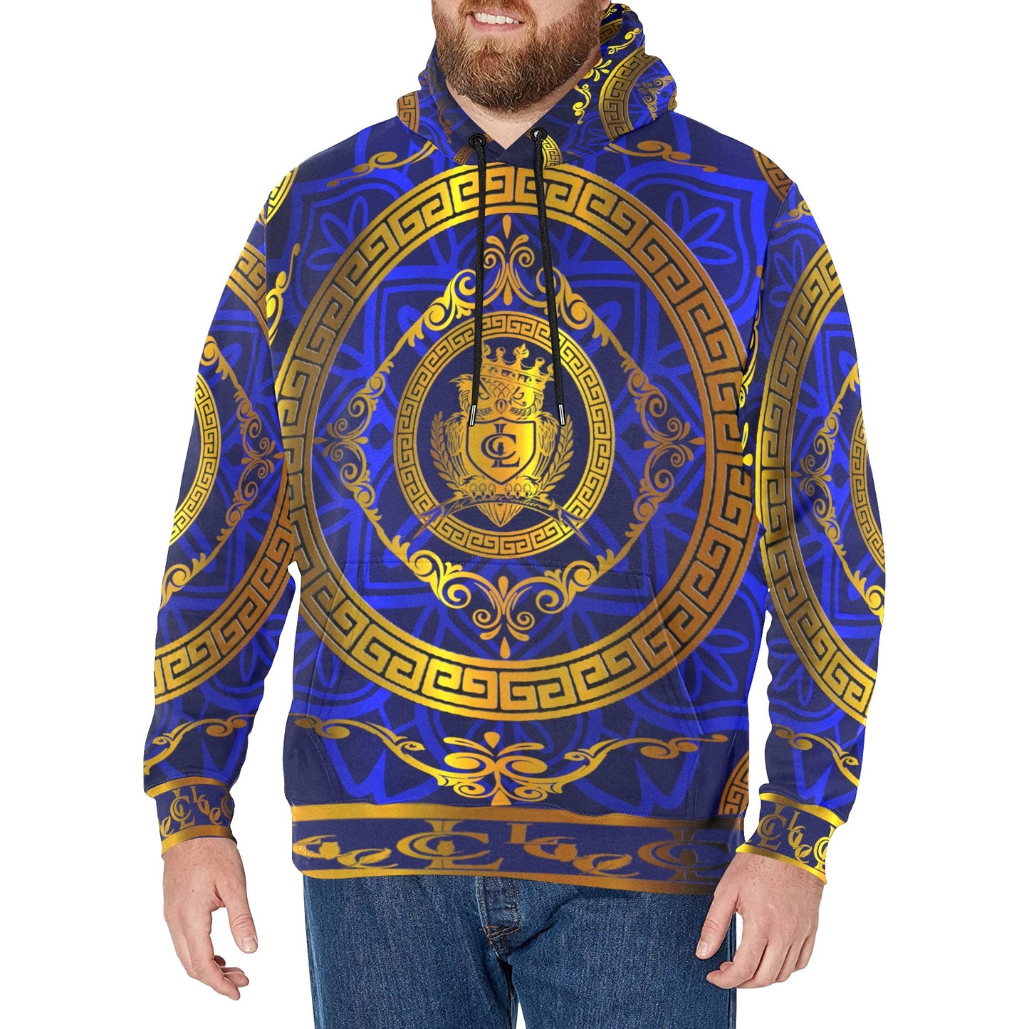 LCC RICH Men's Fleece Hoodie