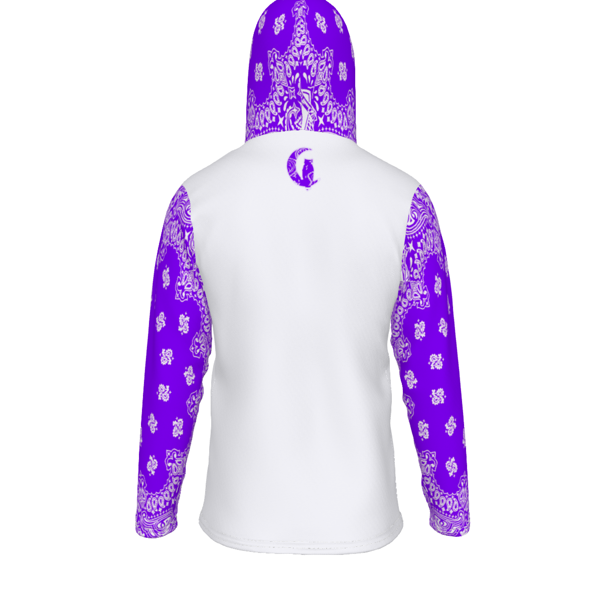 BANDANA GRAPE Unisex Pullover Hoodie With Mask