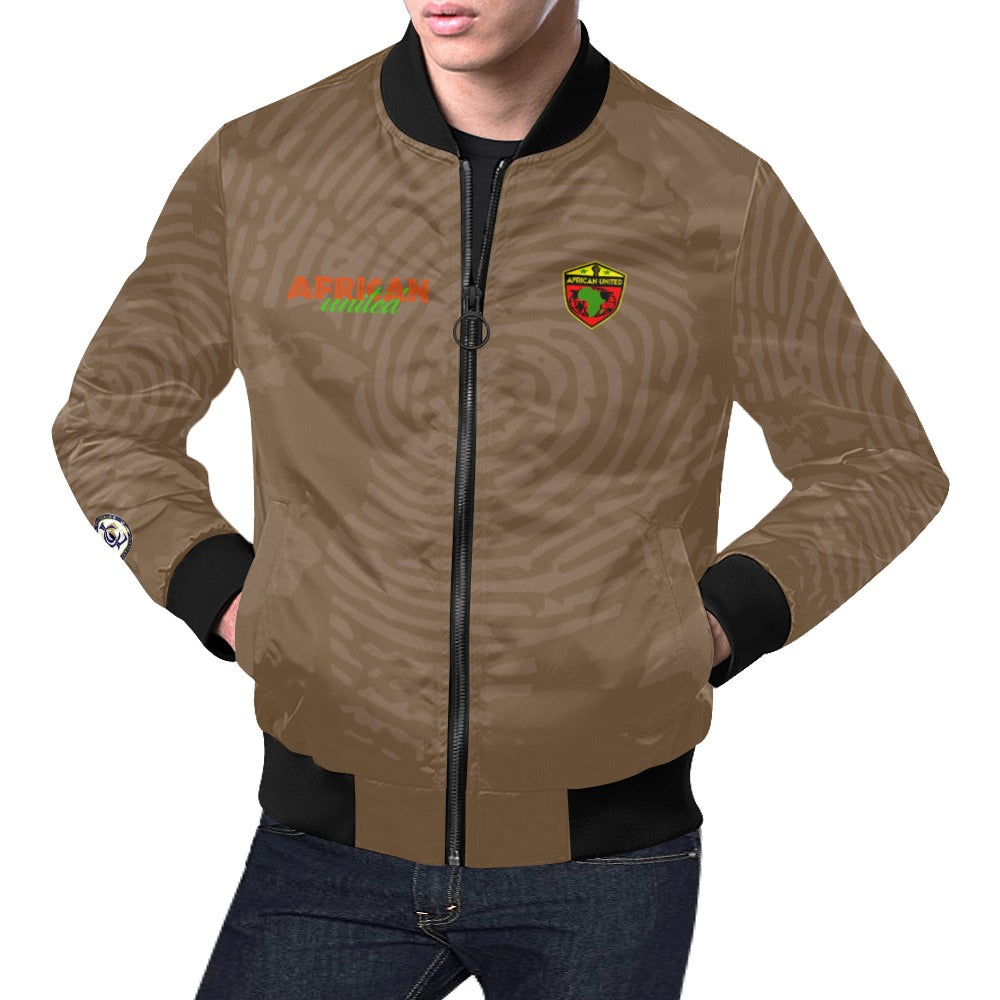 AFRICAN UNITED Bomber Jacket for Men