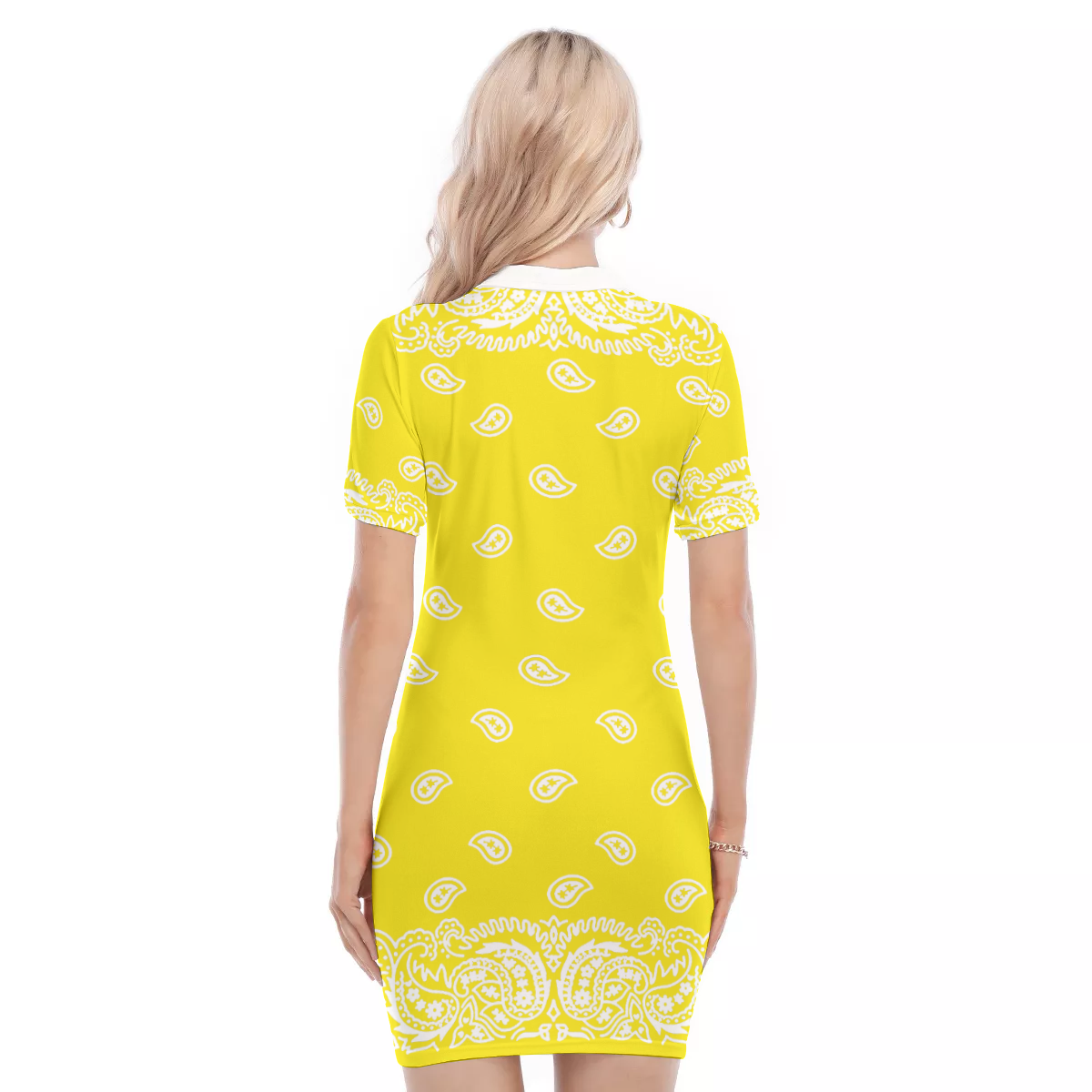 BANDANA FULLY L.K Women's Polo Collar Dress