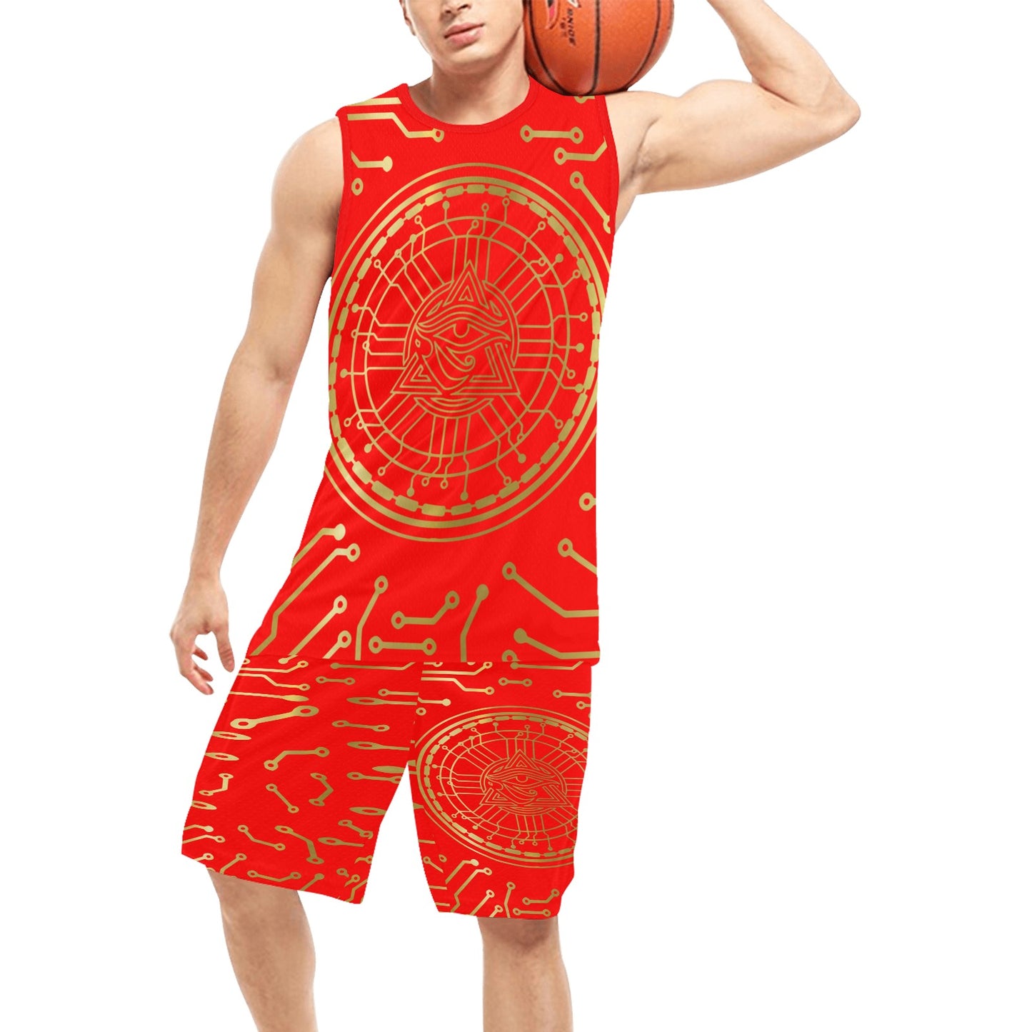 CRYPTO KMT Basketball Uniform with Pocket