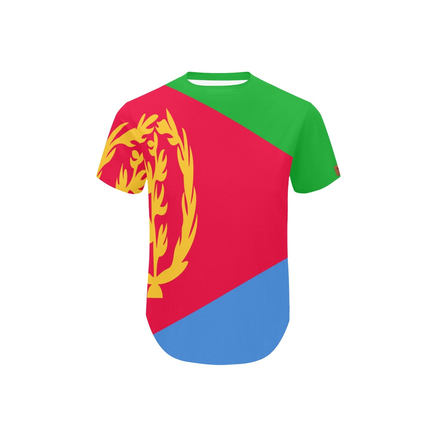 AFRIKA ENG Curved Hem T-Shirt