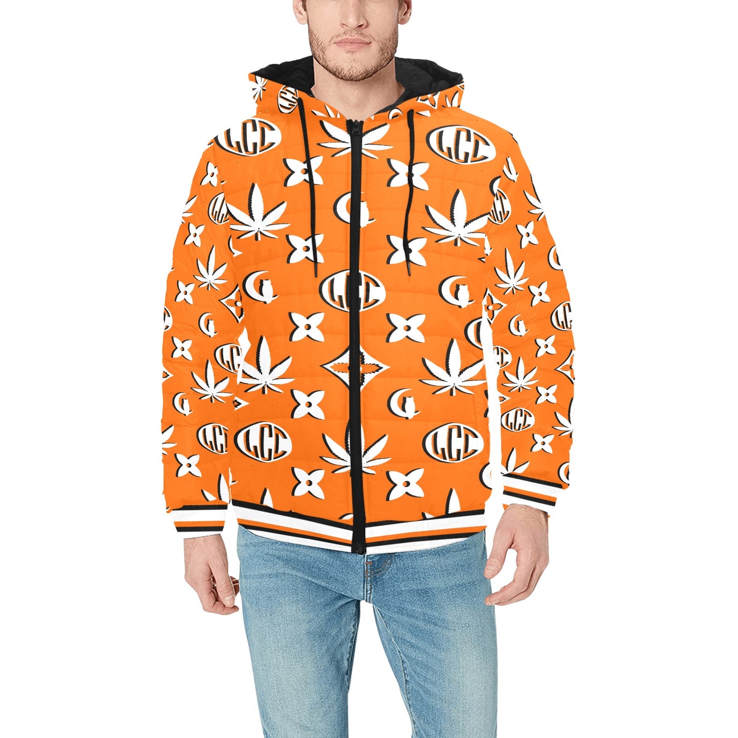 LCC WEEDY Men's Padded Hooded Jacket