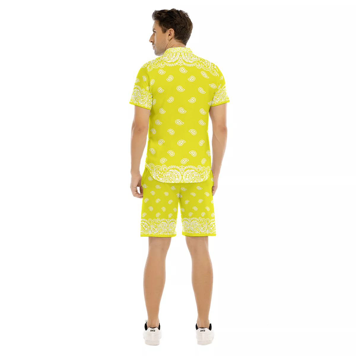 BANDANA FULLY L.K Men's Short Sleeve Shirt Sets