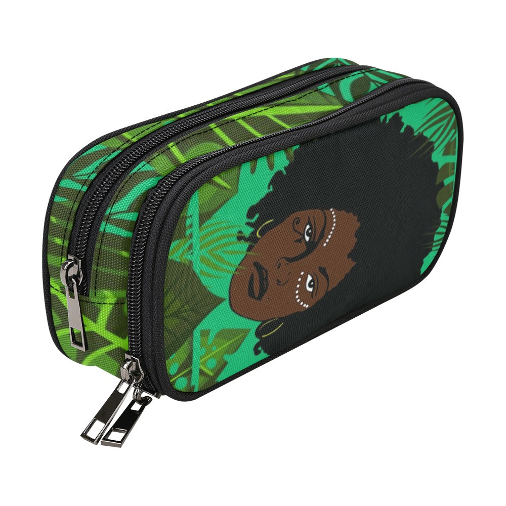 TROPICAL KWEEN FOREST Pencil Pouch/Large