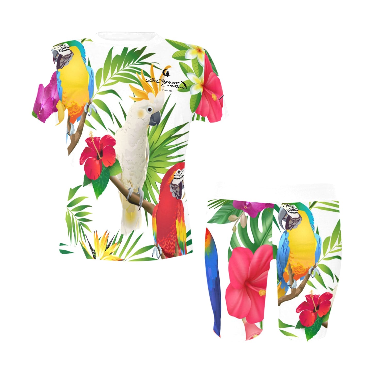 EXOTIC STYLE Women's Short Yoga Set