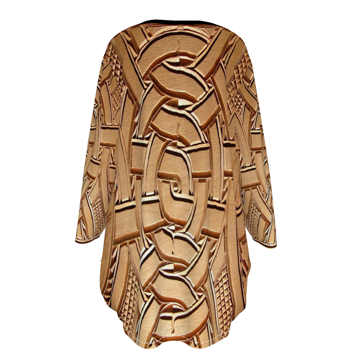 TEMBE WOOD Women's Loose Crew Neck shirt