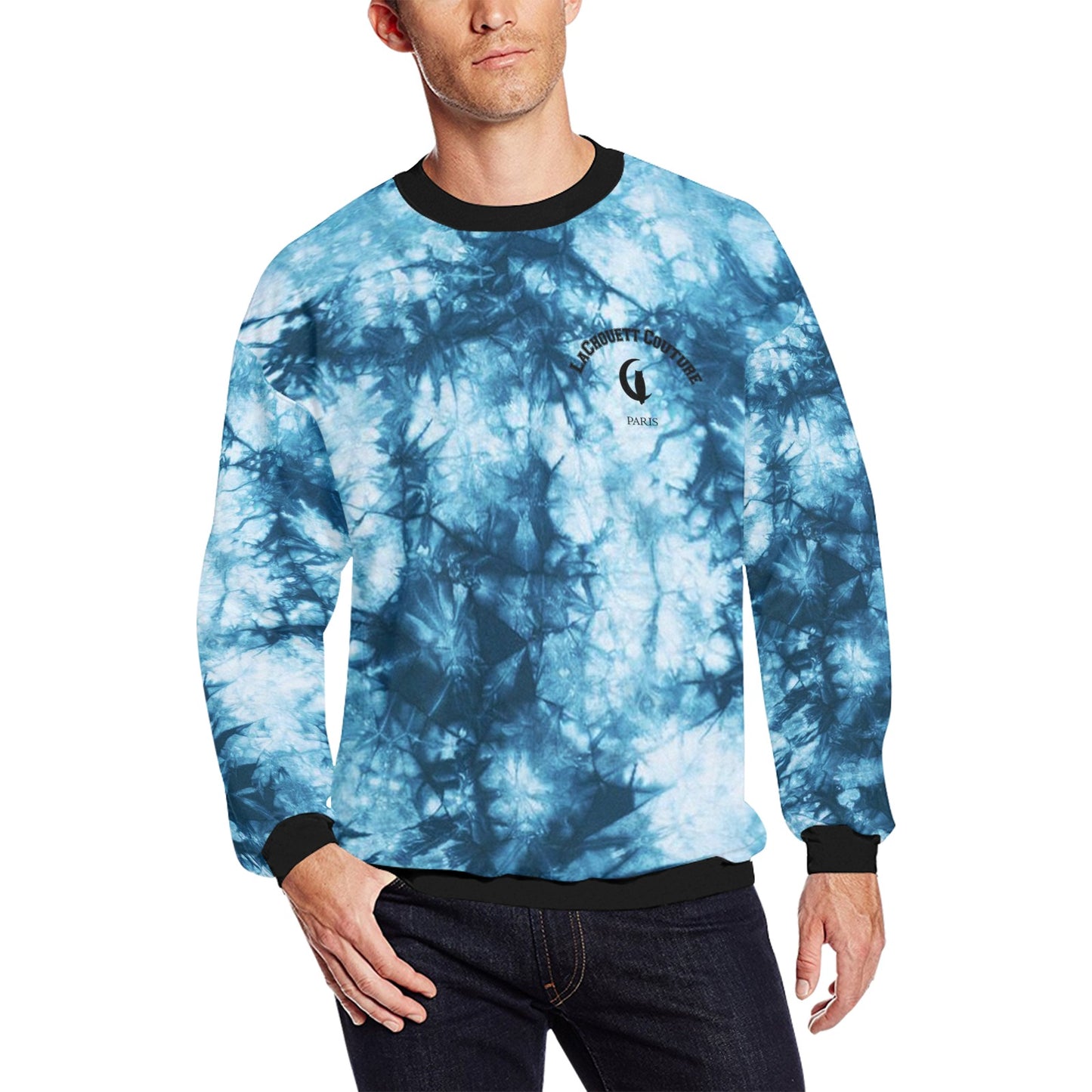 TIE DYE Crewneck Sweatshirt for Men