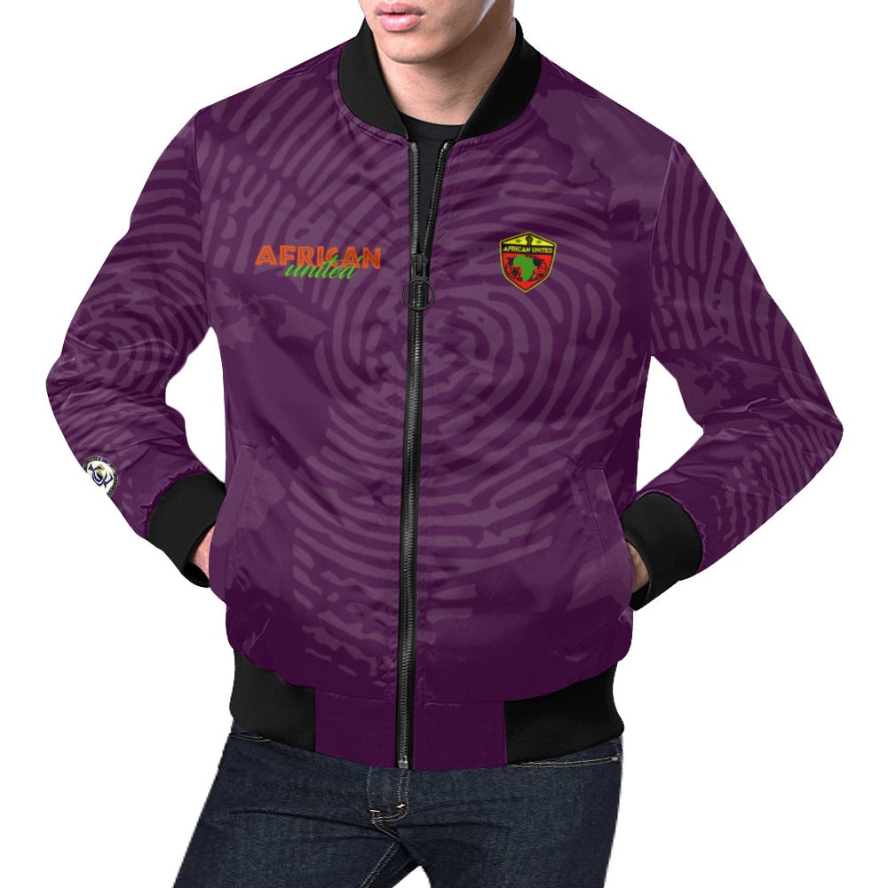 AFRICAN UNITED Bomber Jacket for Men