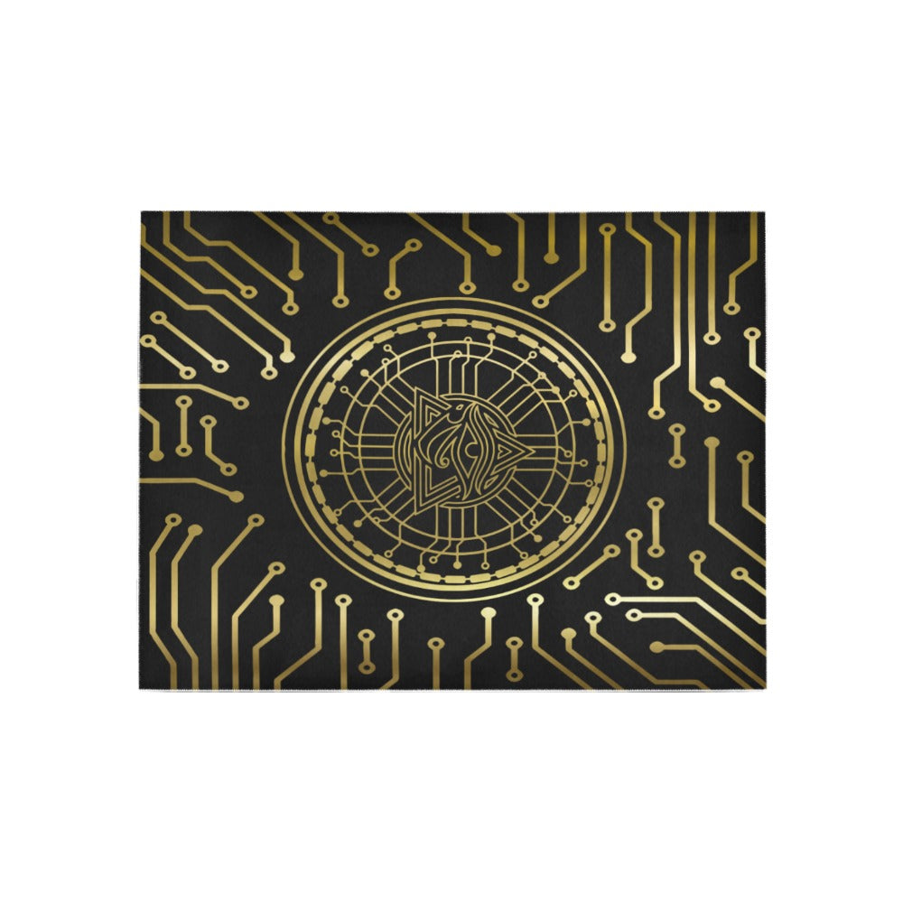 CRYPTO KMT Area Rug 5'3''x4'