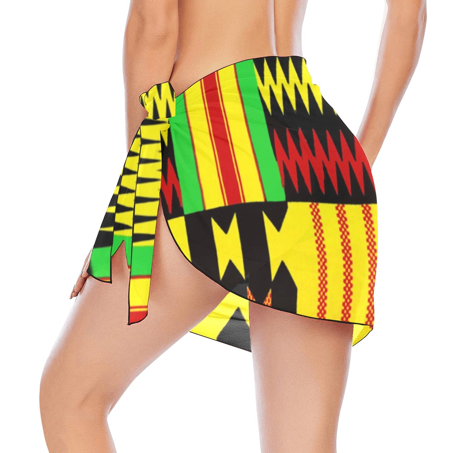 KENTE FARI Beach Sarong Wrap