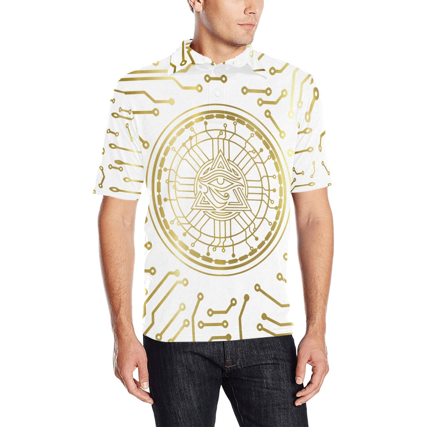 CRYPTO KMT Men's Polo Shirt