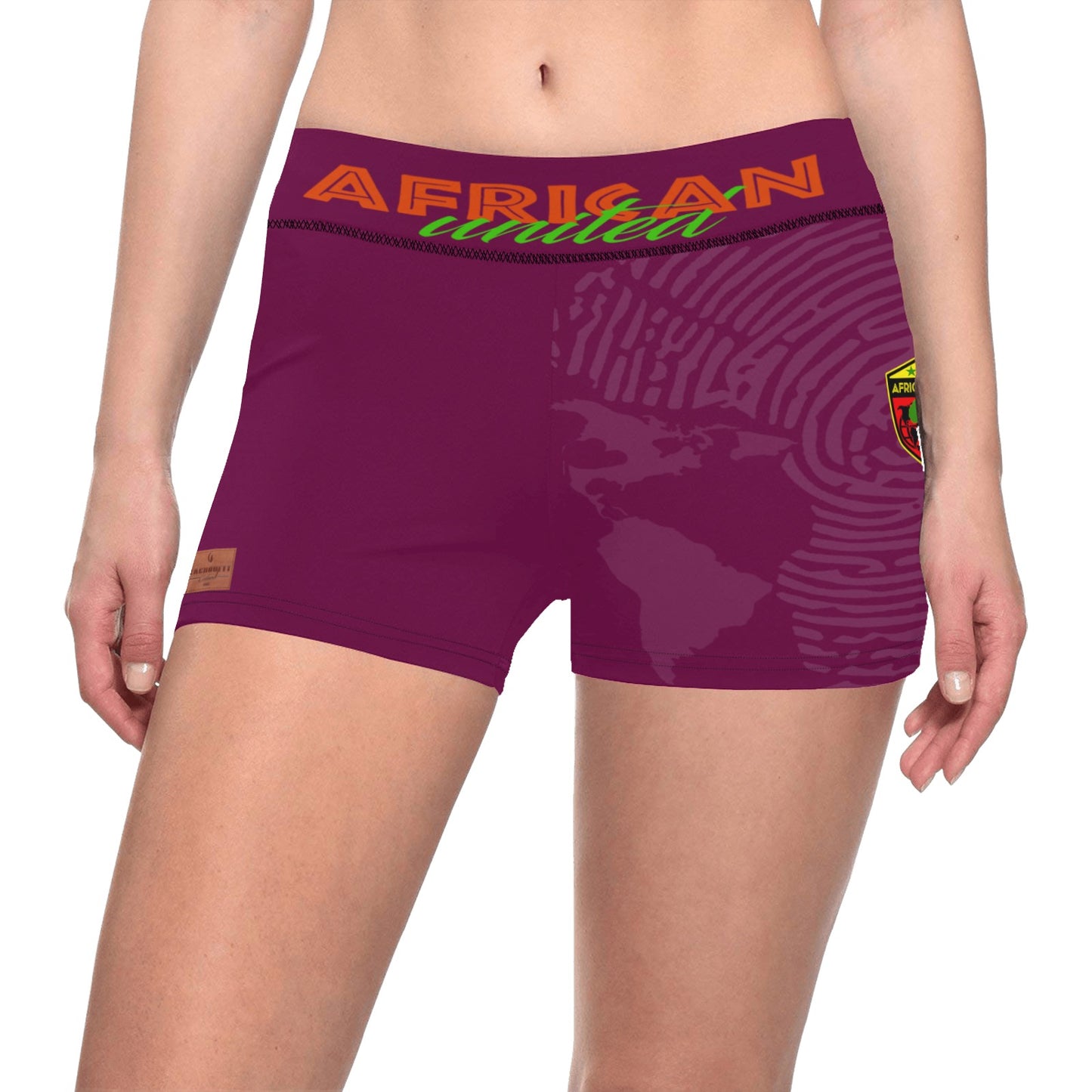 AFRICAN UNITED Women's Short Leggings