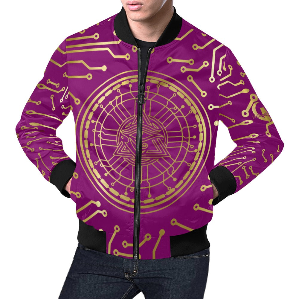 CRYPTO KMT Bomber Jacket for Men