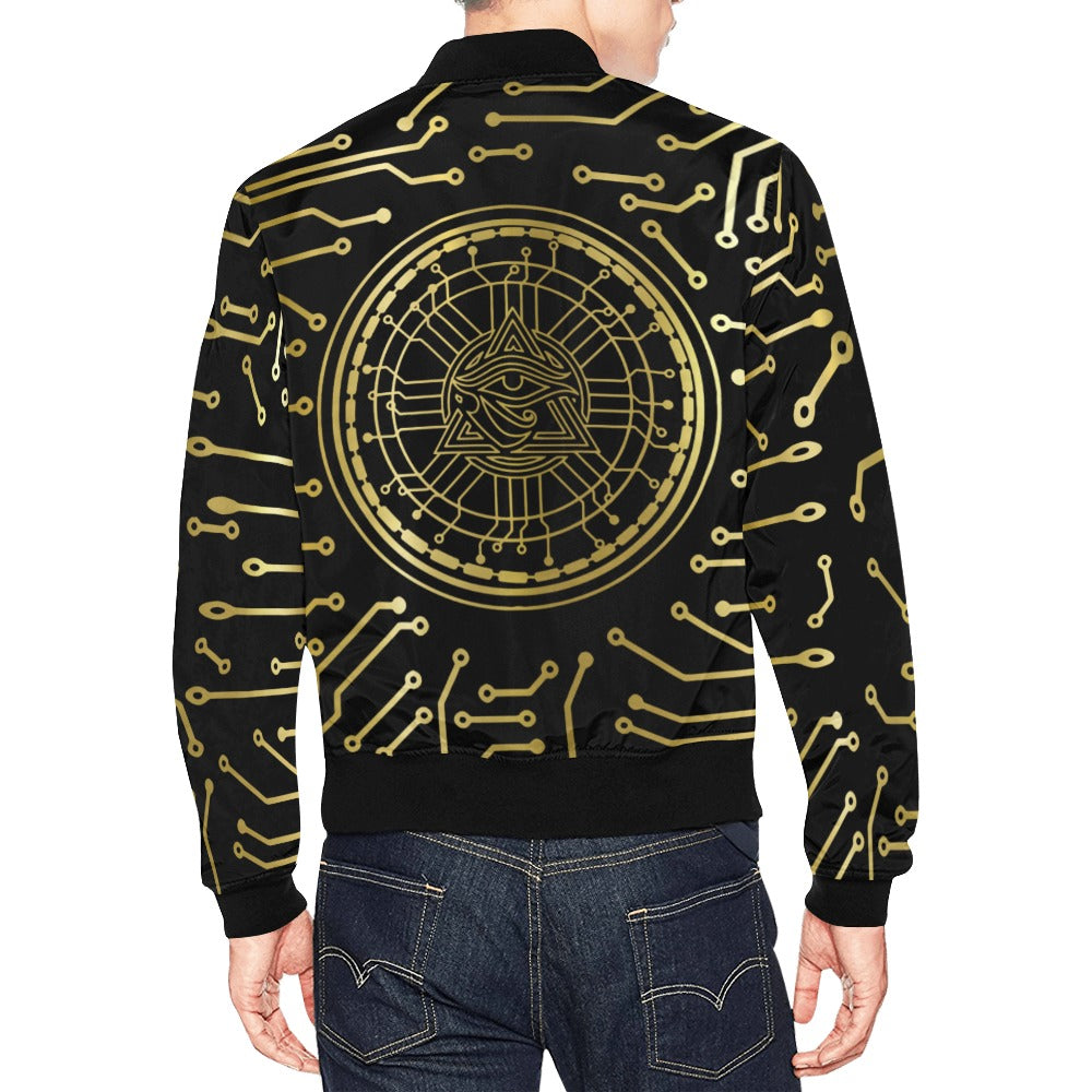 CRYPTO KMT Bomber Jacket for Men
