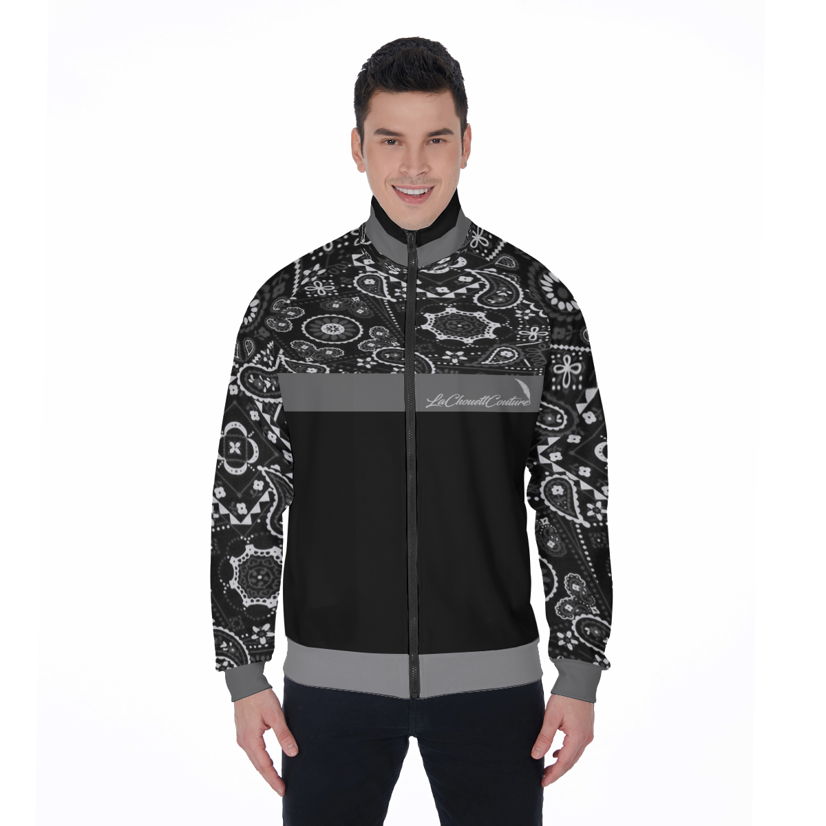 BANDANA VIRAL BLCC Stand Collar Jacket
