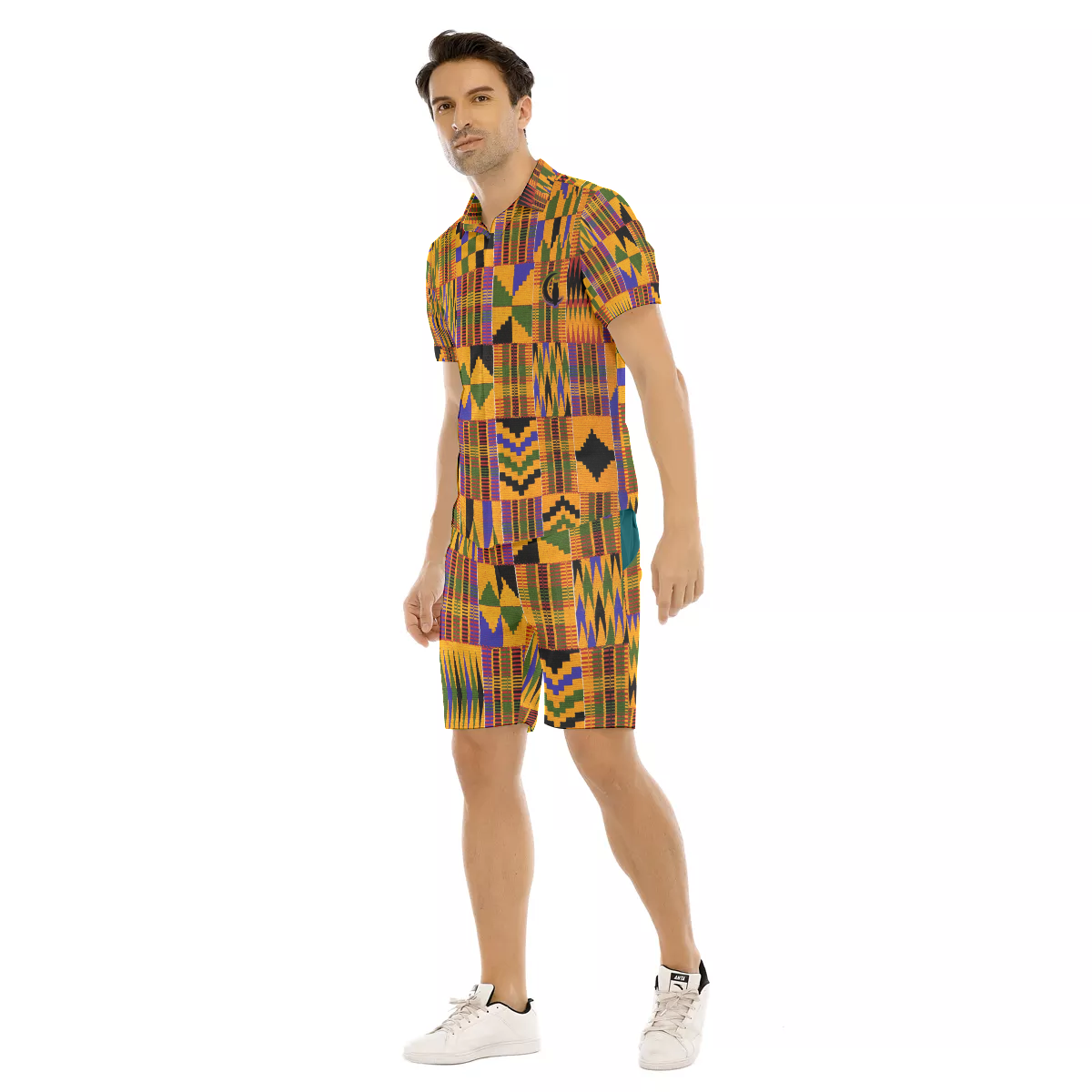 KENTE OG Men's Short Sleeve Shirt Sets