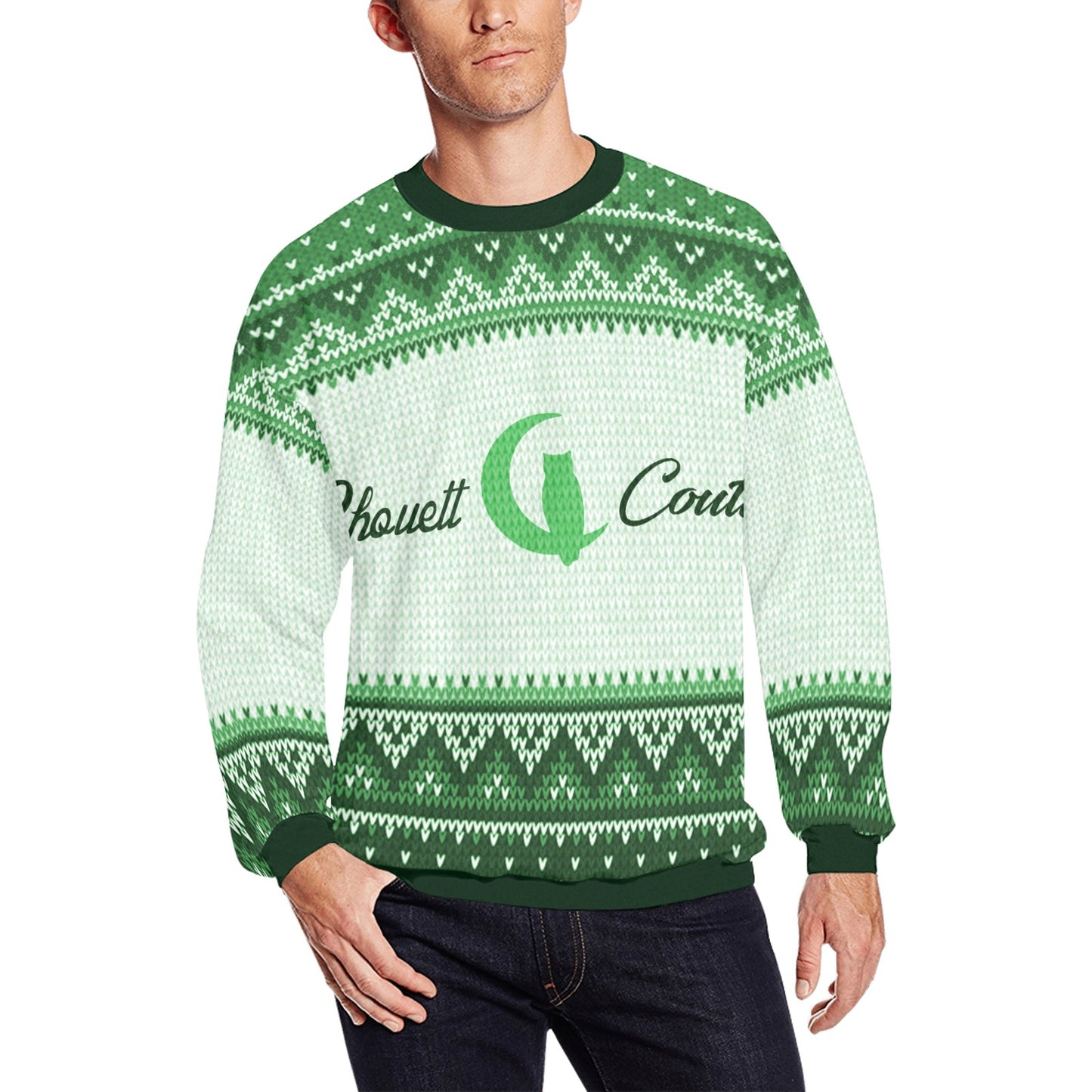 LCC KNITTED Men's Oversized Sweatshirt