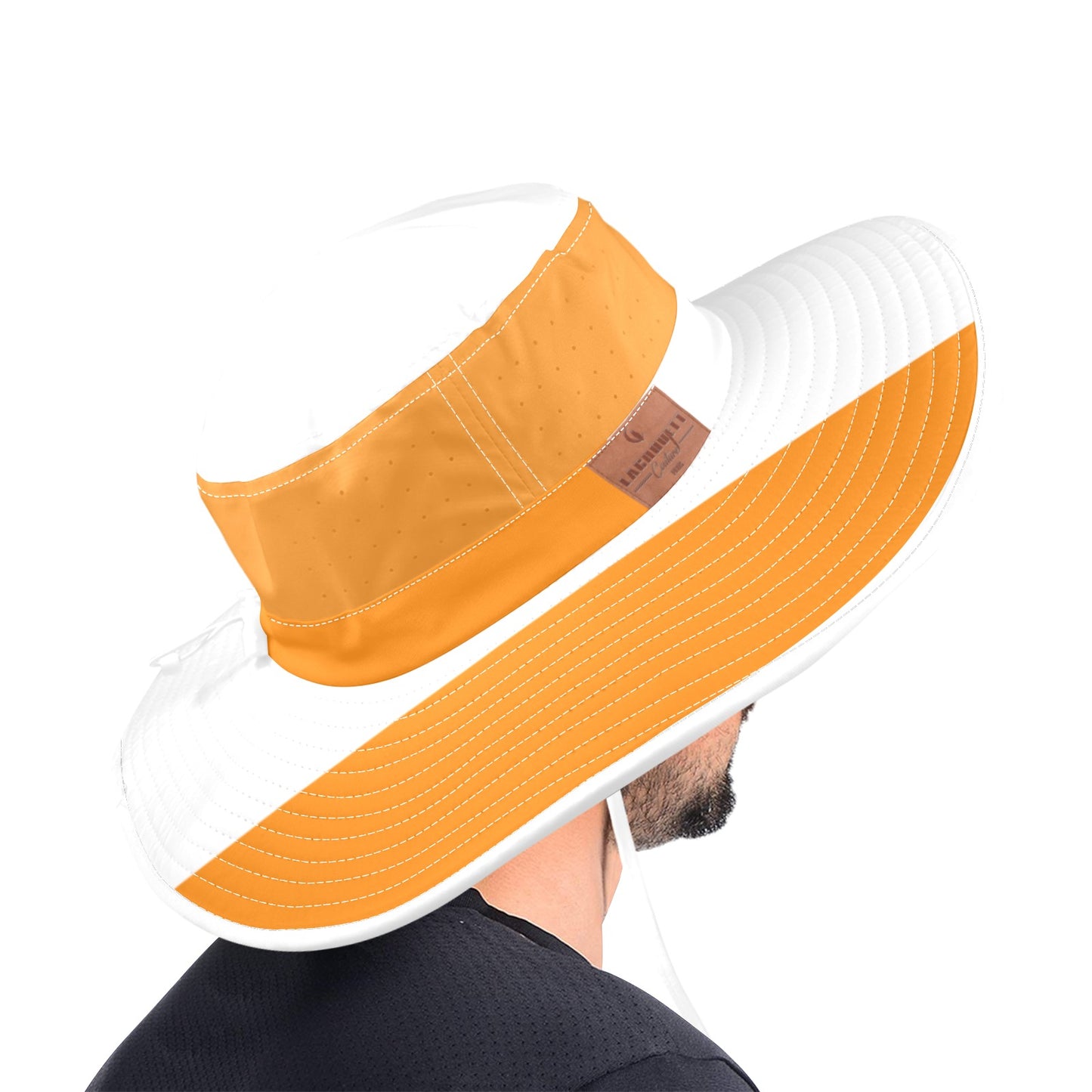 COTE DIVOIRE FLAG Wide Brim Bucket Hat