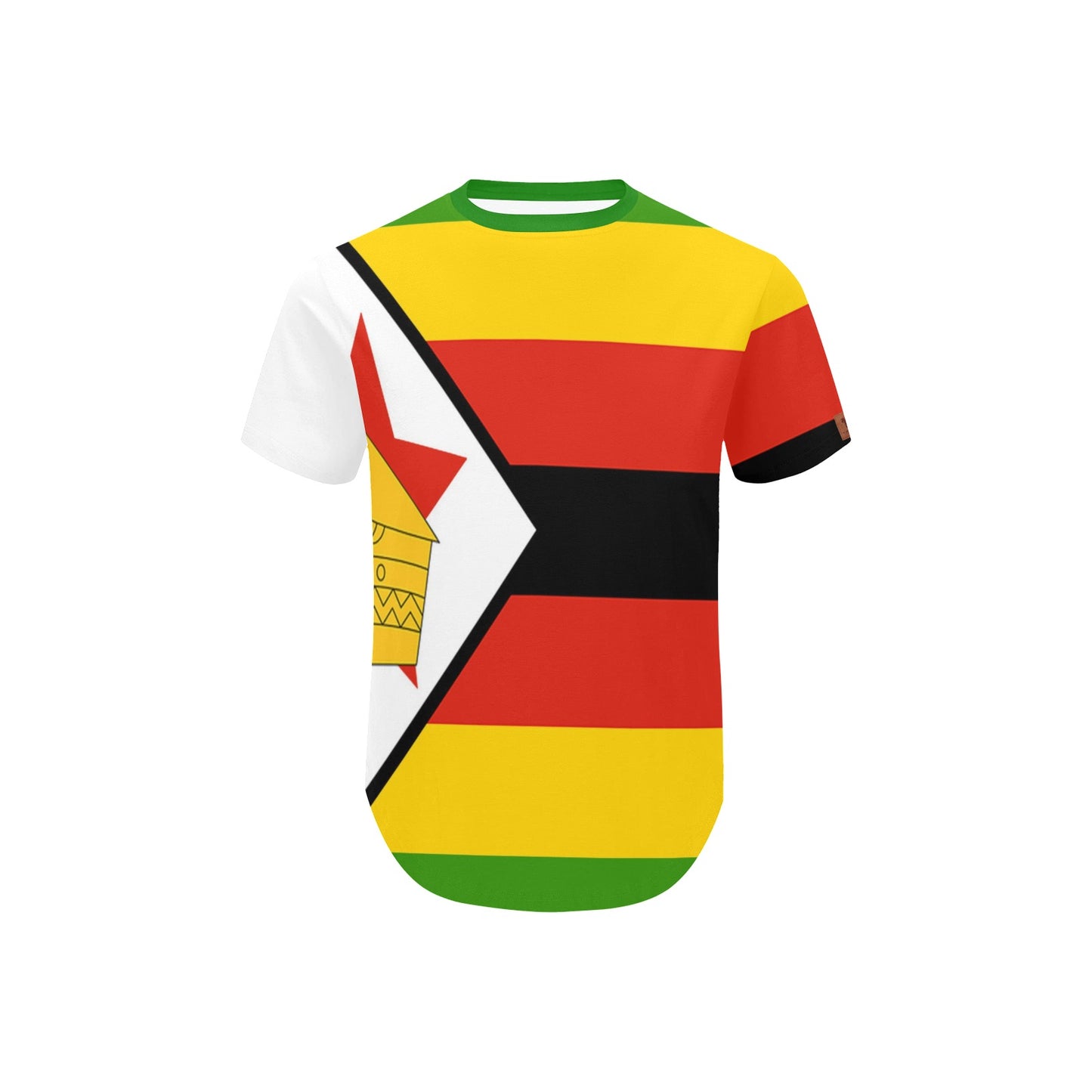 AFRIKA ENG Curved Hem T-Shirt