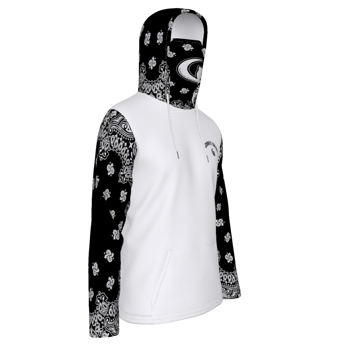 BANDANA BLCC Unisex Pullover Hoodie With Mask