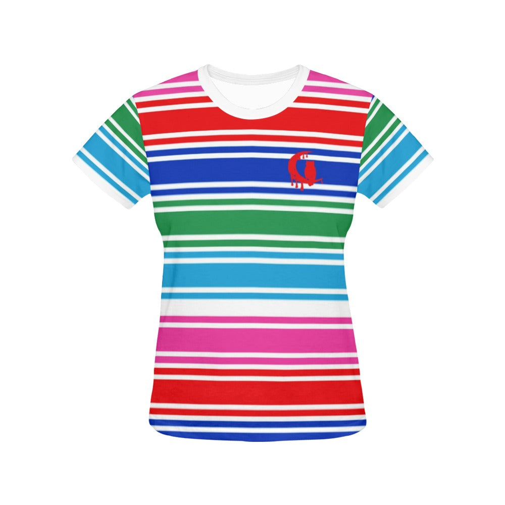 CHUCCY All Over Print T-Shirt for Women
