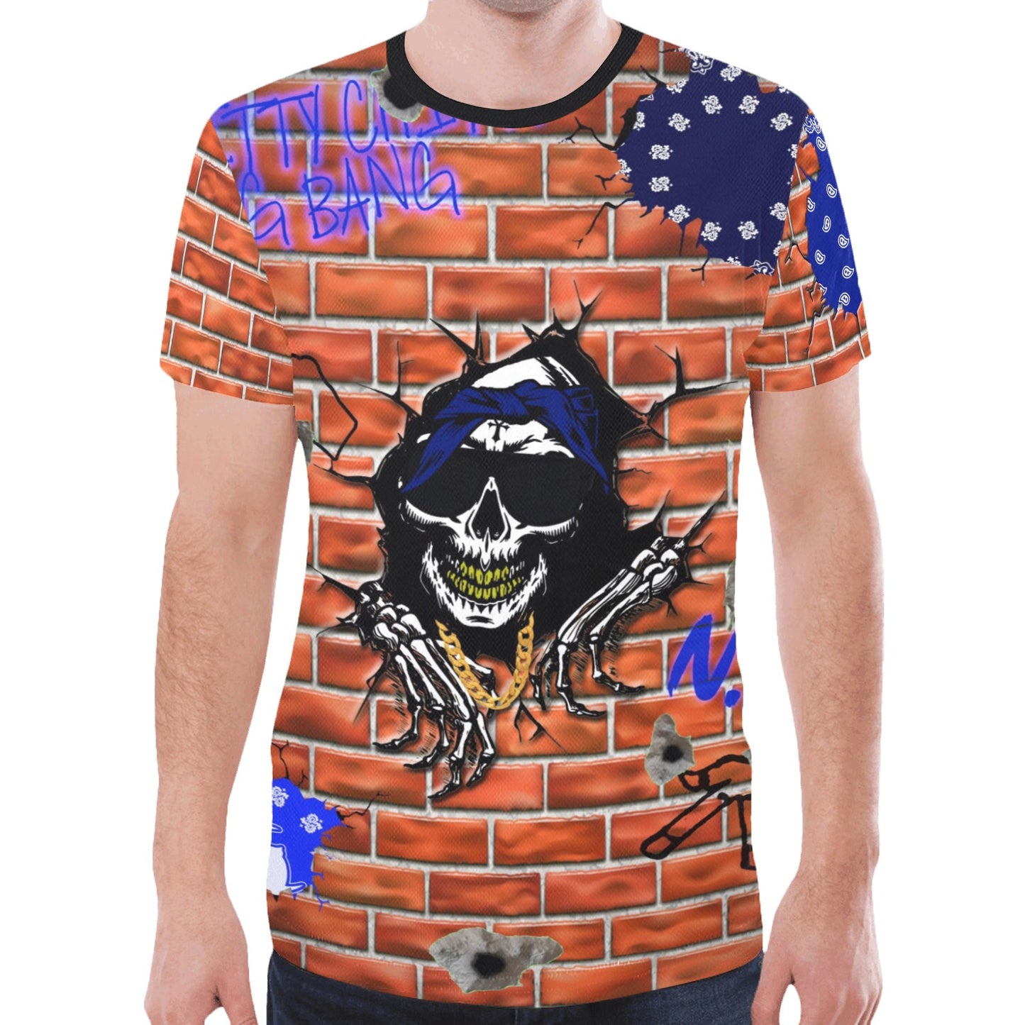 NHC All Over Print T-shirt for Men