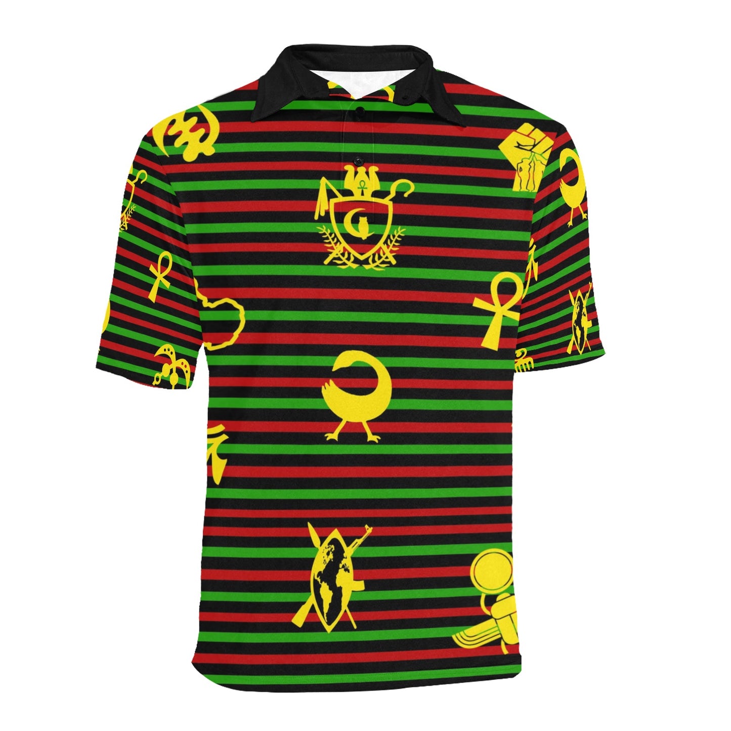 RBG KEMET Men's All Over Print Polo Shirt