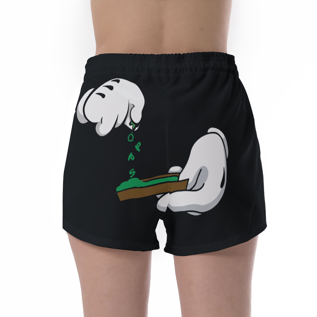 BURN THE OPPS Women's Short Pants