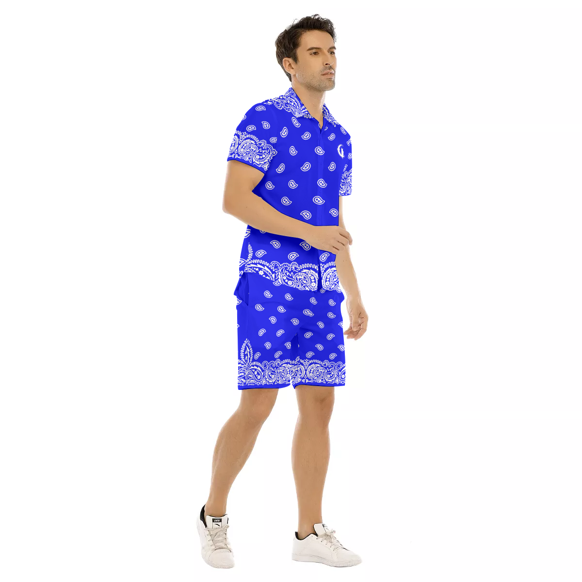 BANDANA FULLY Cs'UP Men's Short Sleeve Shirt Sets
