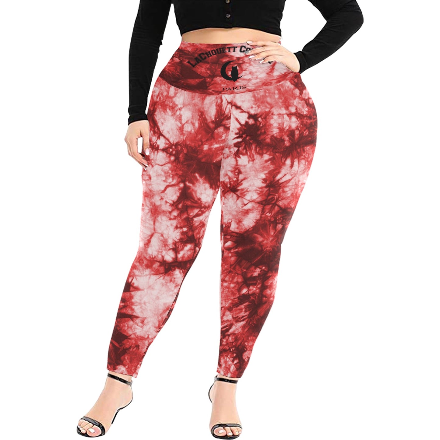 TIE DYE Plus Size High Waist Leggings