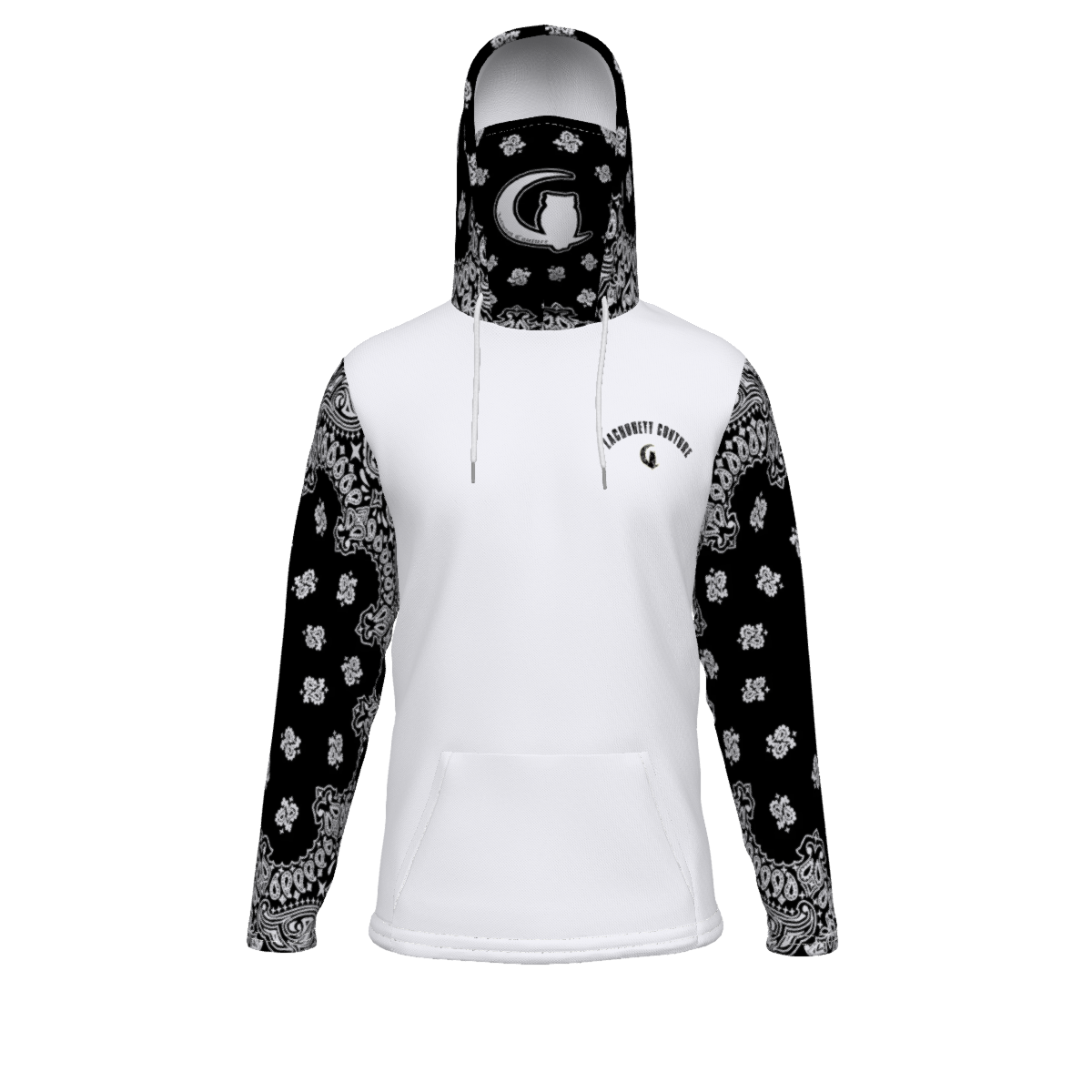 BANDANA BLCC Unisex Pullover Hoodie With Mask