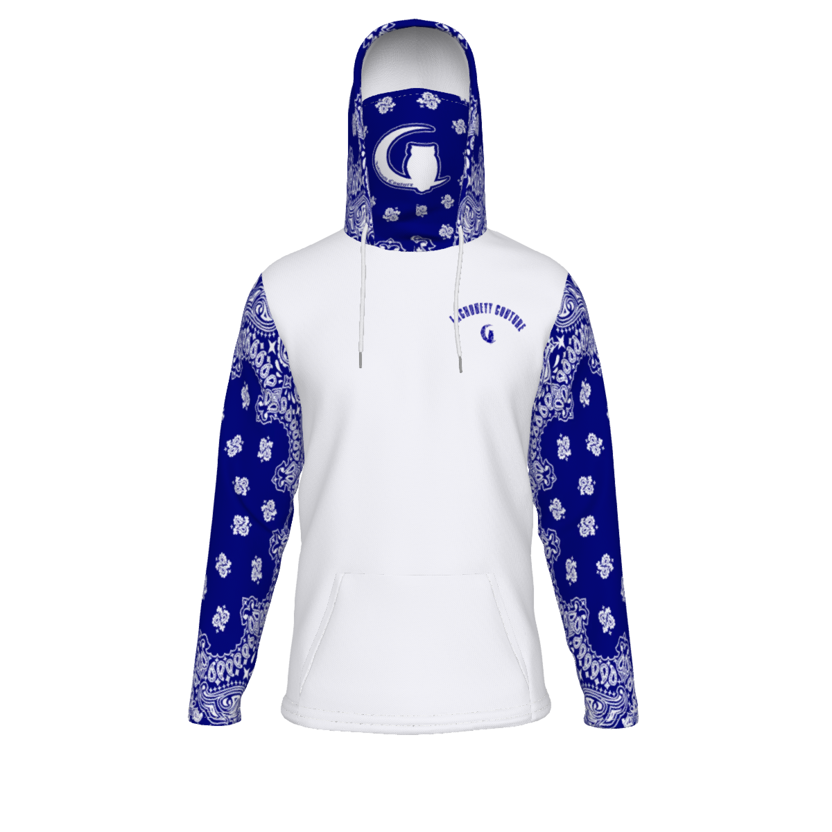 BANDANA Cs' UP Unisex Pullover Hoodie With Mask