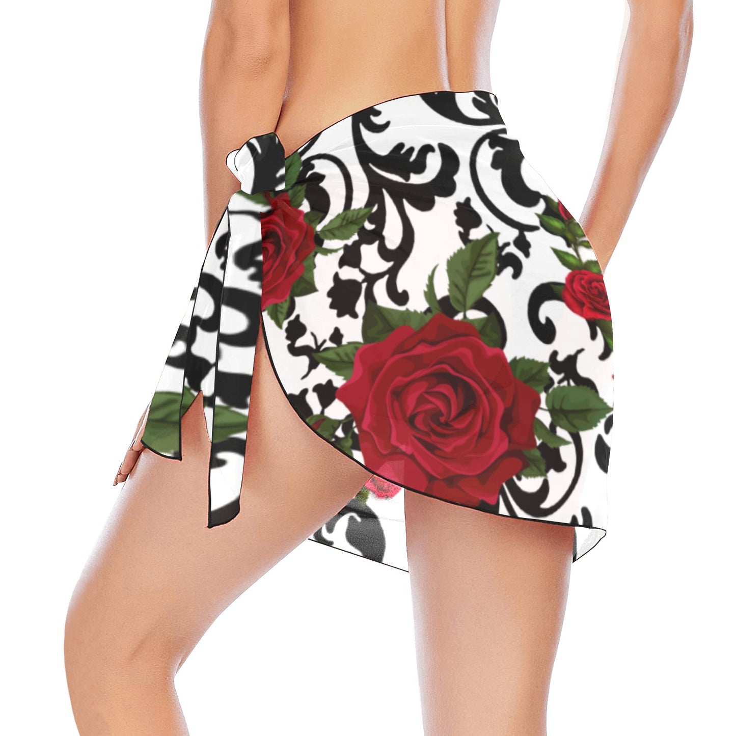 LCC REDROSE Beach Sarong Wrap