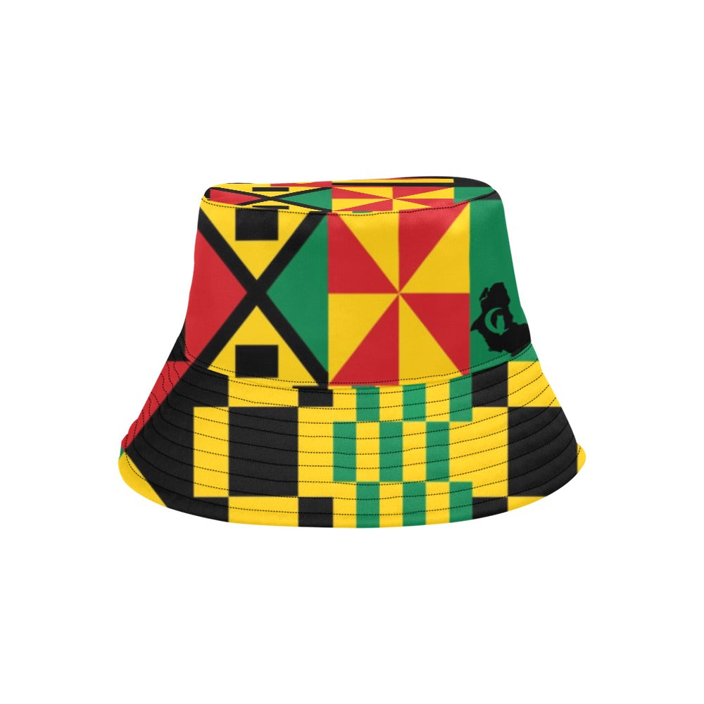 KENTE BUTAN All Over Print Bucket Hat