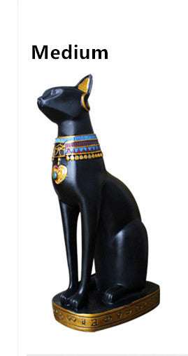 Egypt Goddess Bastet Incarnation Cat God Figurine