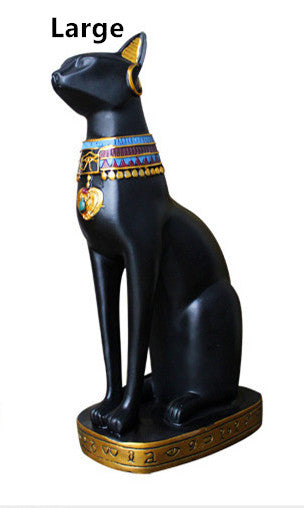 Egypt Goddess Bastet Incarnation Cat God Figurine