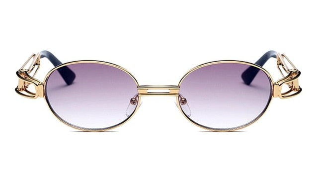 Hip Hop Retro Small Round Sunglasses Vintage