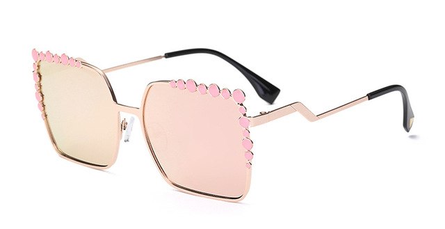 Lady Flat Square Fashion Sunglasses