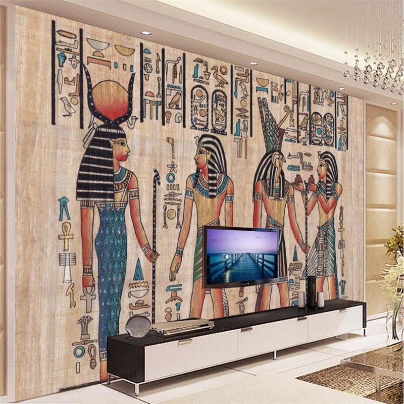 Ancient Egypt Large 3D wall art paper home decor mural