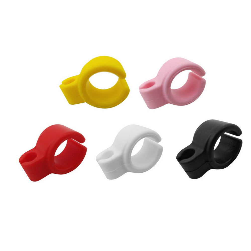 5 Colors Soft Silicone Ring Finger Hand Rack Cigarette Holder