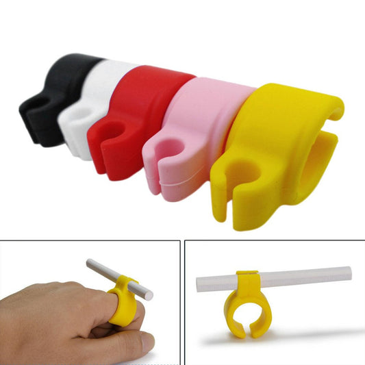 5 Colors Soft Silicone Ring Finger Hand Rack Cigarette Holder
