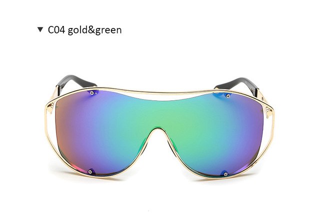 Oversized Windproof  Sport SunGlasses