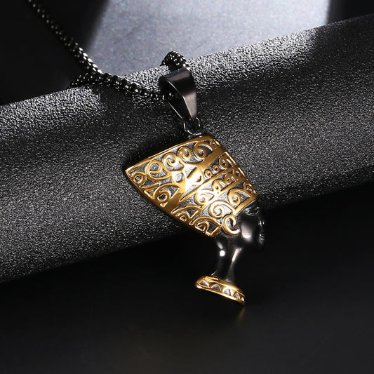 Nefertiti Pendants & Necklaces Stainless Steel Jewelry