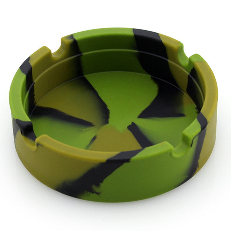 Silicone Noctilucence Anti-fall Ashtray Fluorescent