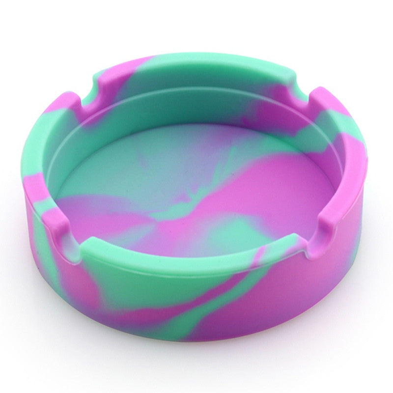 Silicone Noctilucence Anti-fall Ashtray Fluorescent