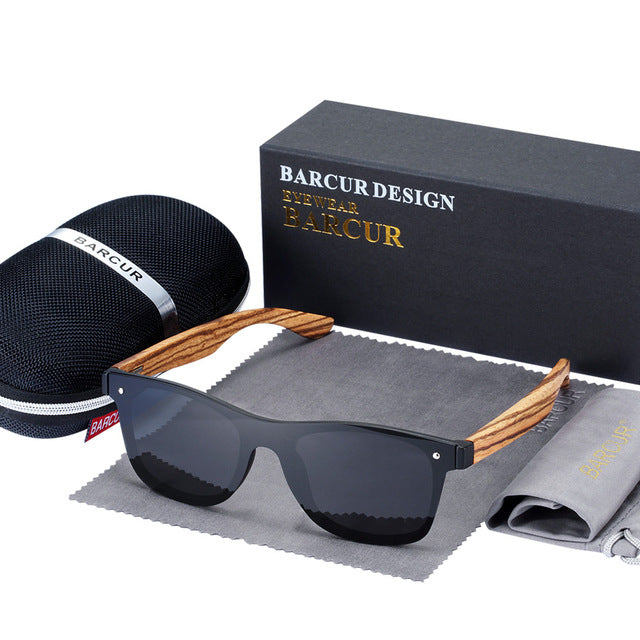 Luxury Vintage Wooden Sunglasses
